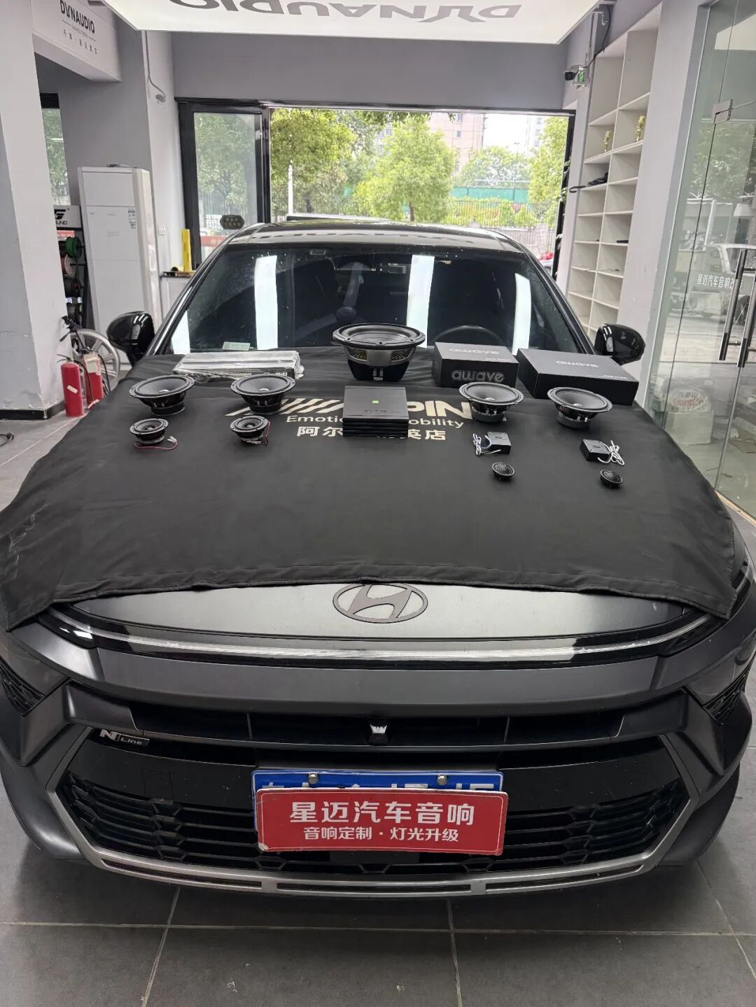 车改坊汽车音响改装 图片