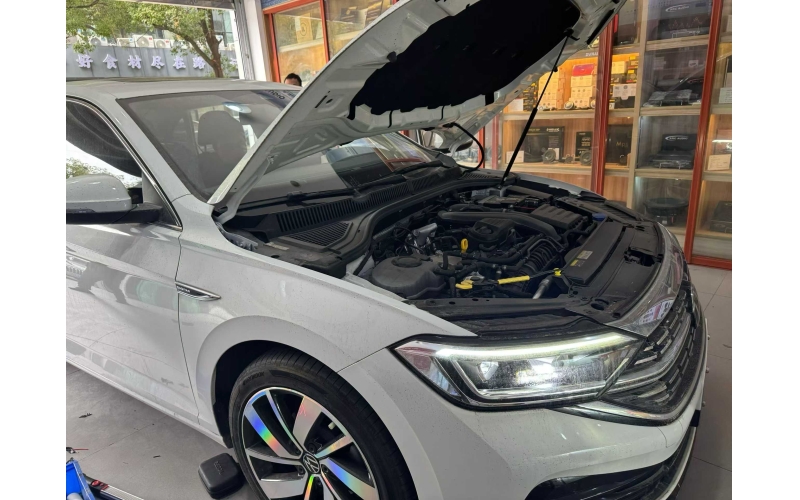 全新速腾 霸克dsp➕霸克新款备胎炮 改了音响回家过年