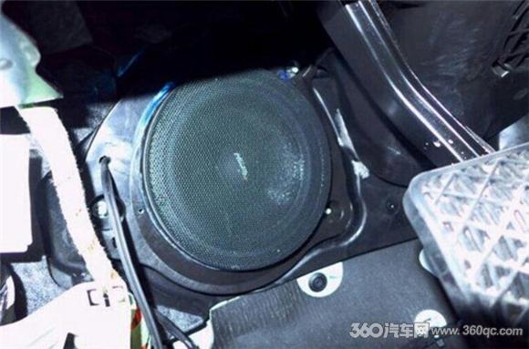 奔驰C200L改装德国ETON汽车音响 组合三分频让听音变享受