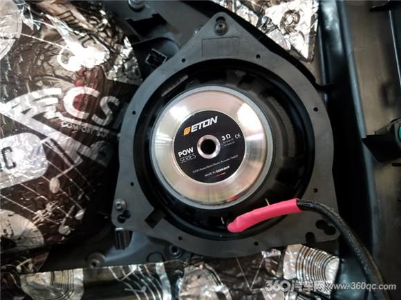 奔驰smart改装德国伊顿汽车音响 双重升级满足听音需求
