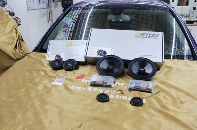 喂饱你的耳朵 上海音豪奔弛C200改装德国ETON汽车